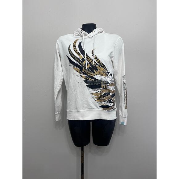 Harry Potter Hoodie Sz XS Learning Wisdom with Courage” Universal Studios Wizard - Picture 1 of 5